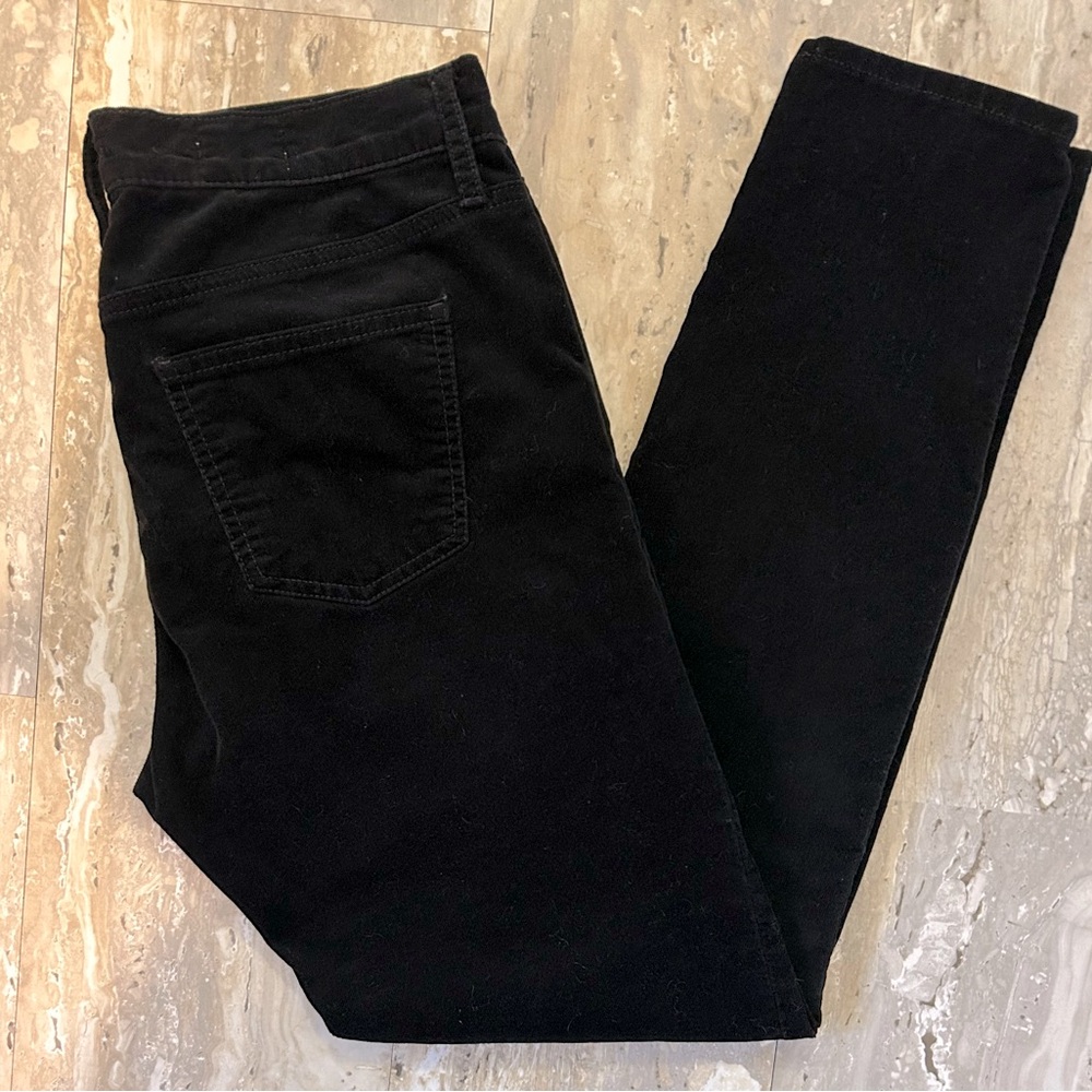 Gap 1969 Black Corduroy Legging Jeans. Skinny Jeans Cords. Waist size 30
